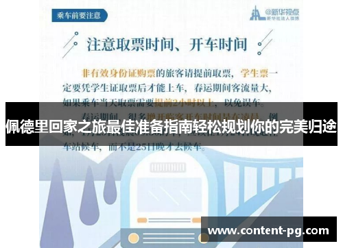 佩德里回家之旅最佳准备指南轻松规划你的完美归途