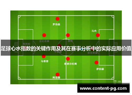 足球心水指数的关键作用及其在赛事分析中的实际应用价值