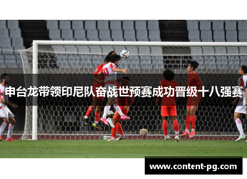 申台龙带领印尼队奋战世预赛成功晋级十八强赛